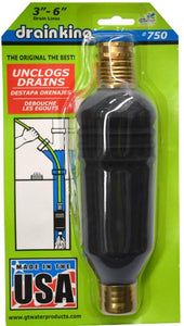Water Pulse Drain Cleaner for pipe diameter 75-150mm Drain King