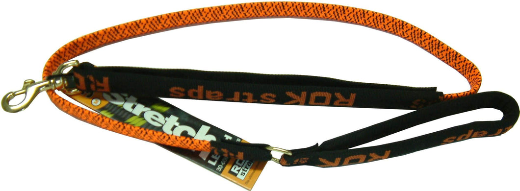 Dog Lead Orange/Black - Medium 18-36kg Rokstrap