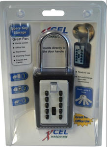 Key Safe Digital Lock Box - Hasp Attaching 5-Key  Xcel