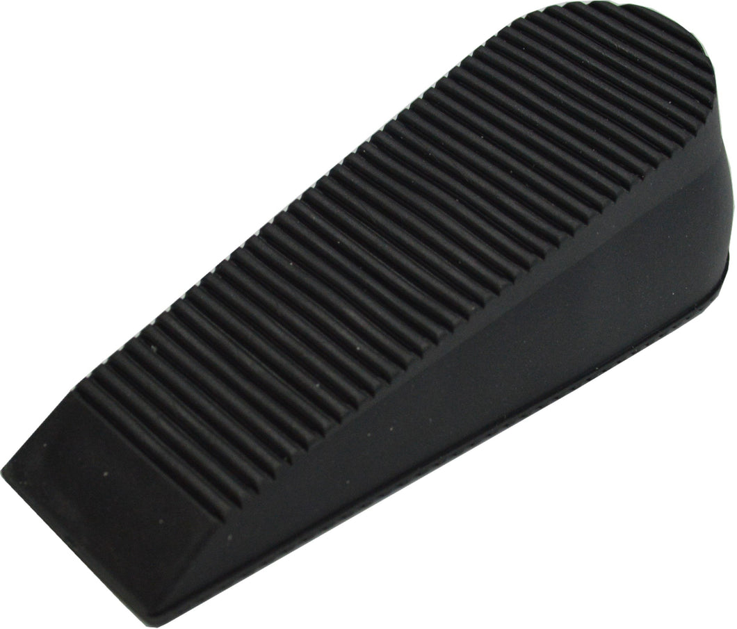 Door Wedge Black Rubber  150mm