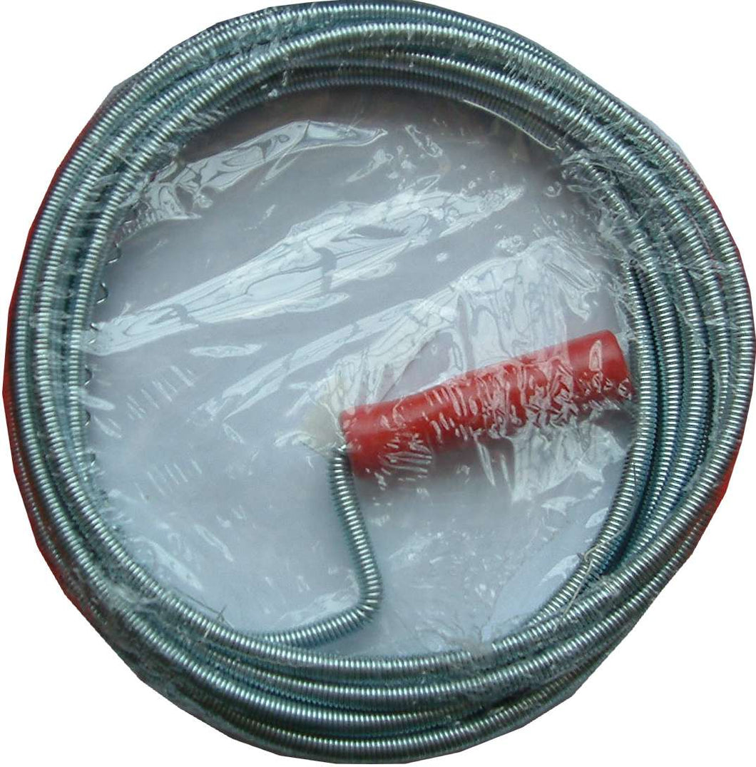 Drain Cleaner - Spring Type with Handle 9mm Diameter 5m