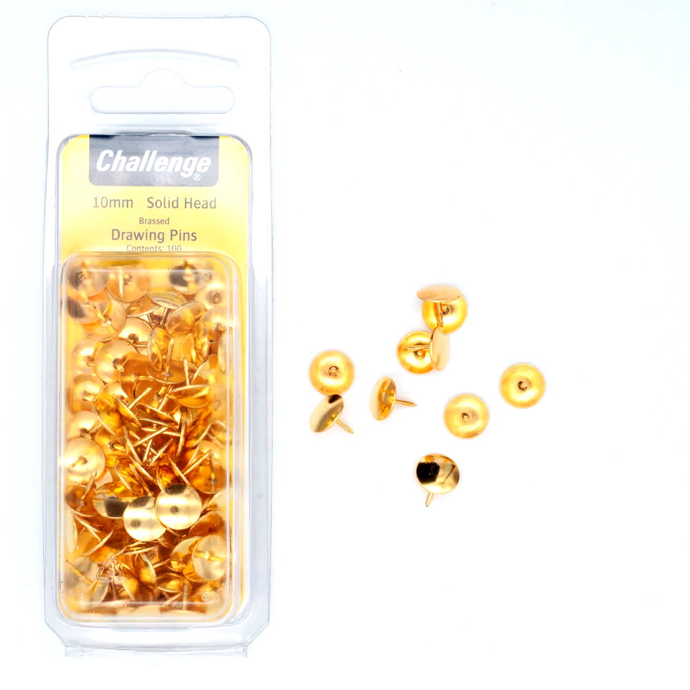 Drawing Pins - 100gm Blister Pack  Challenge