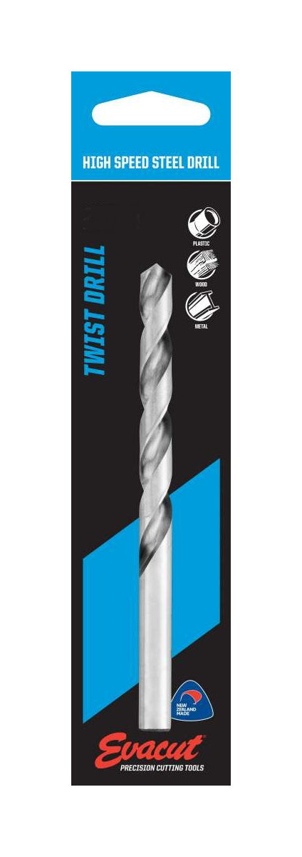 Drill Bit HSS Carded 19/64