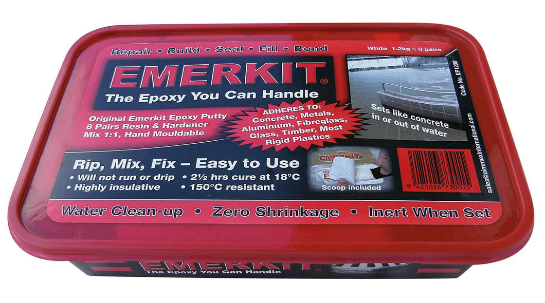 Emerkit - Expoy Putty (Industrial Pack 8-pce) 1.2kg Emerkit