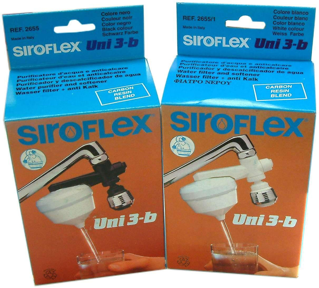 Water Purifier #2655/S Black/Chrome Siroflex