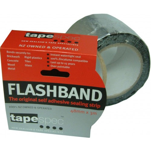Flashband Roofing Sealing Strip - Silver 50mm x 3m