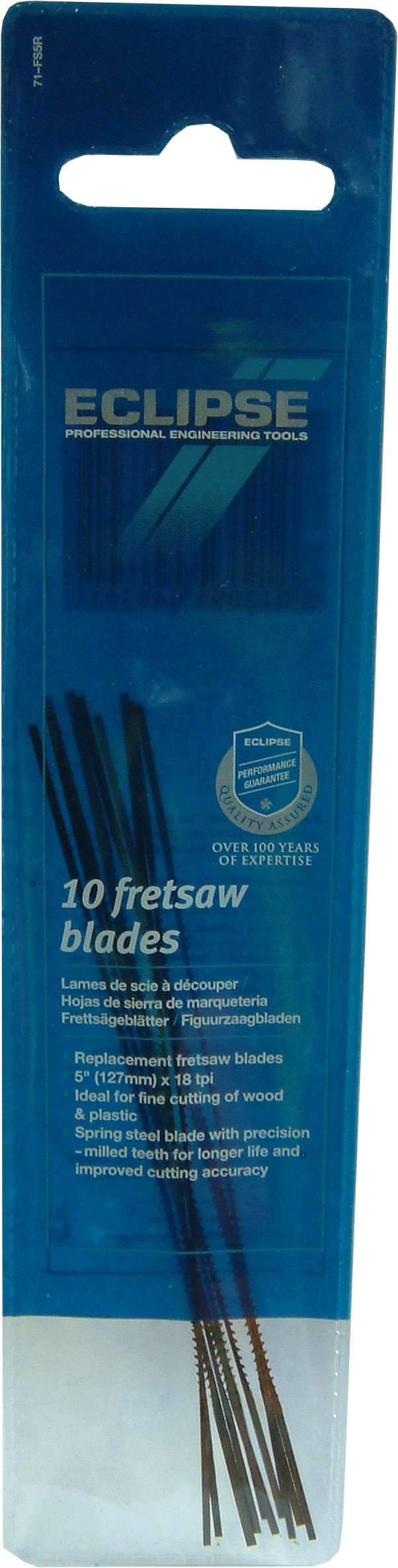 Fretsaw Blades 10-pce #CFS5ND Eclipse