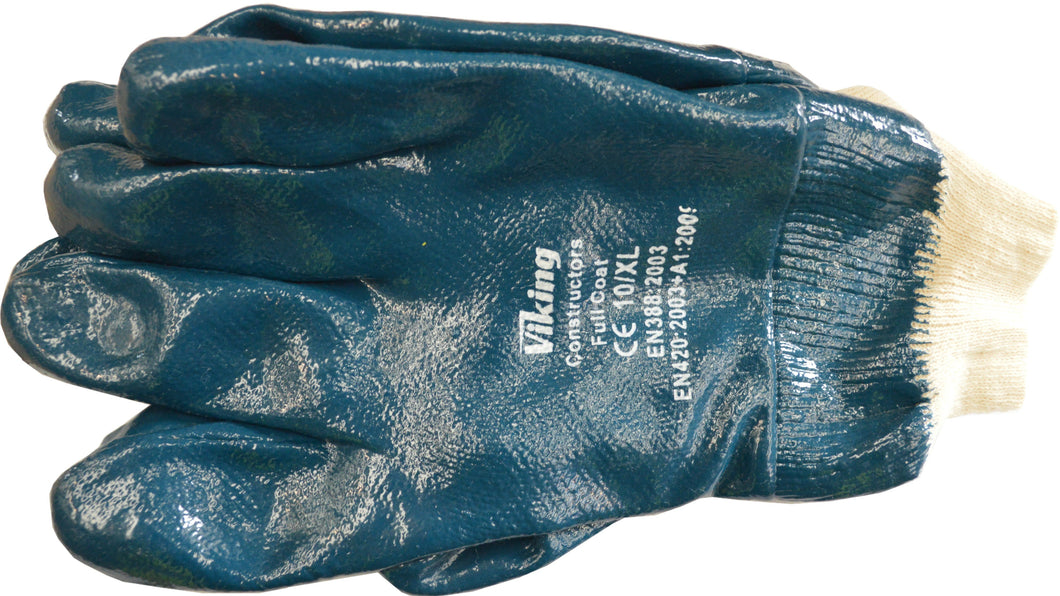 Fullcoat Nitrile Gloves - 12 Pair Pack X-Large Viking