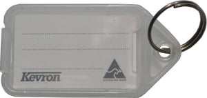 Key Tag "Giant" Loose Clear Kevron