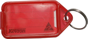 Key Tag "Giant" Loose Red Kevron