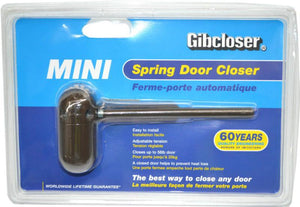 Mini Gibcloser Door Closer Brown Gibcloser