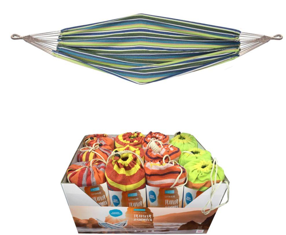 Hammock in Bag - Assorted Colours    Triton