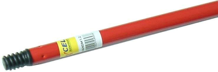 Tubular Metal Handle with Threaded End 1.2m Truper