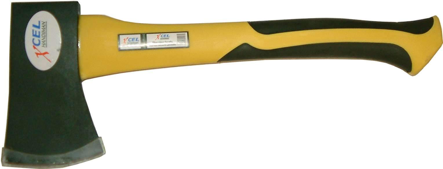 Hatchet with Yellow Fibreglass Handle #72115 680gm Xcel