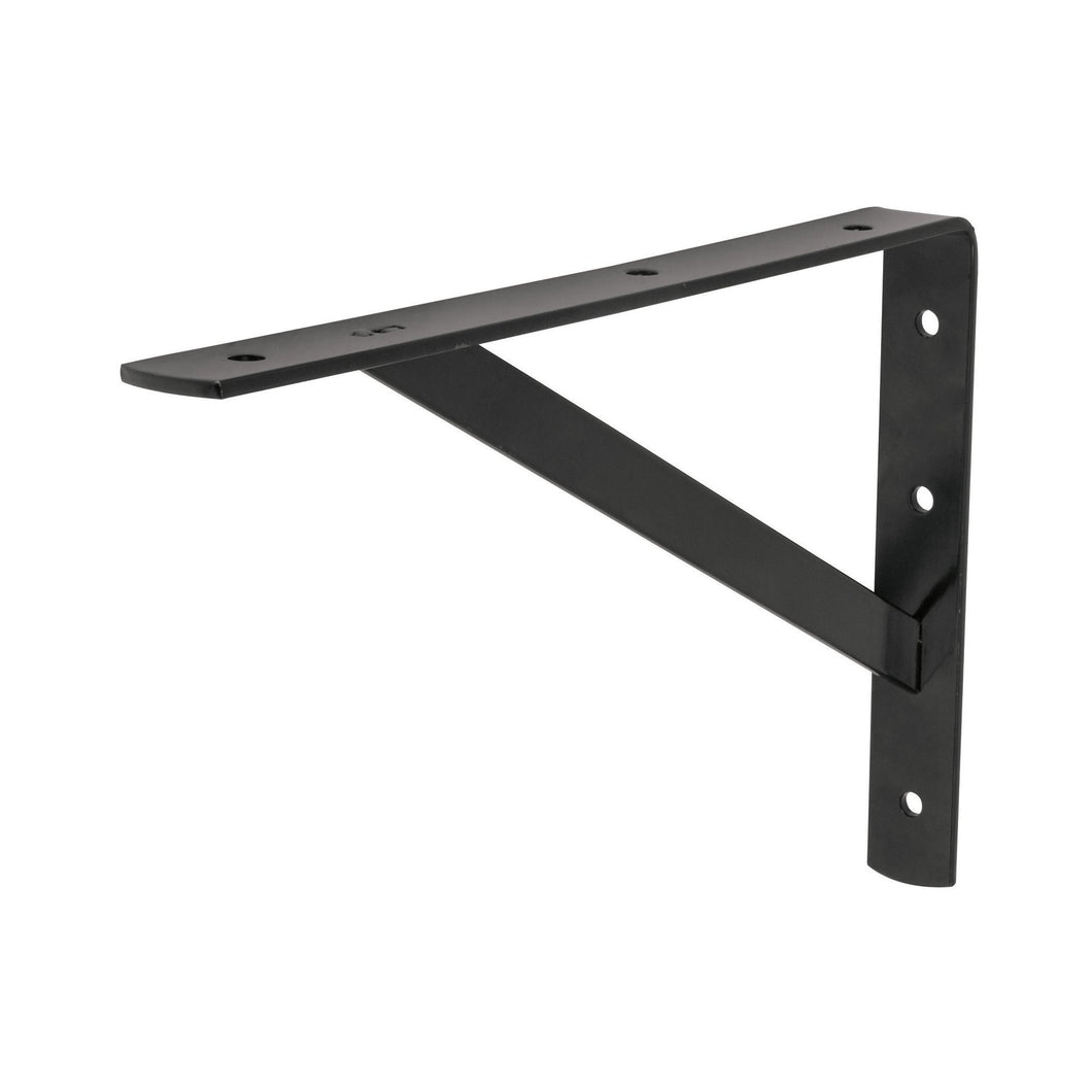 Shelf Bracket Heavy Duty Braced - Grey 330x510mm Truper