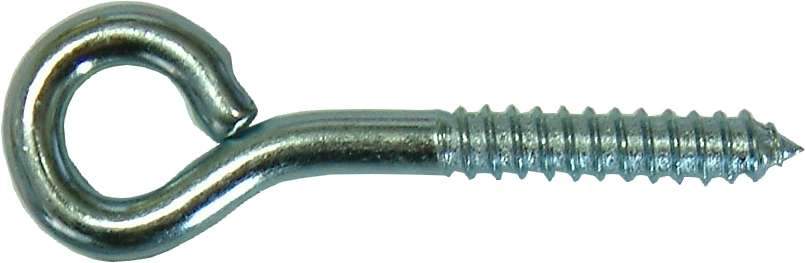 Screw Eye - Zinc Plated #414 6 x 5/16 inch Hindley