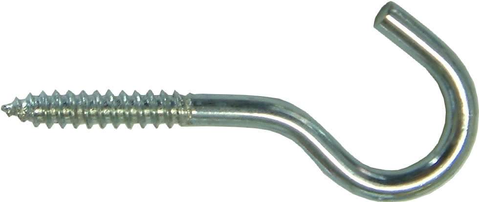Screw Hook - Stainless Steel #324SS 4-1/2 x 5/16 inch Hindley