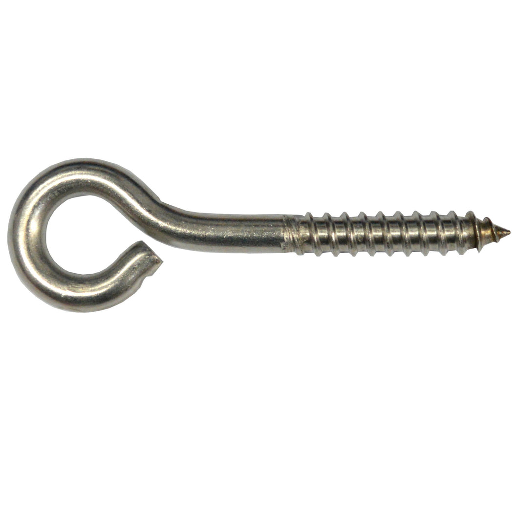 Screw Eye - Stainless Steel #1103SS 4 x 5/16 inch Hindley