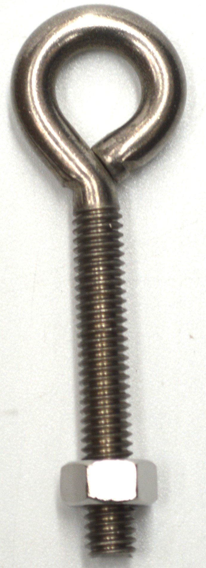 Eye Bolt & Nut - Stainless Steel #5SS 3-1/4 x 5/16 inch Hindley