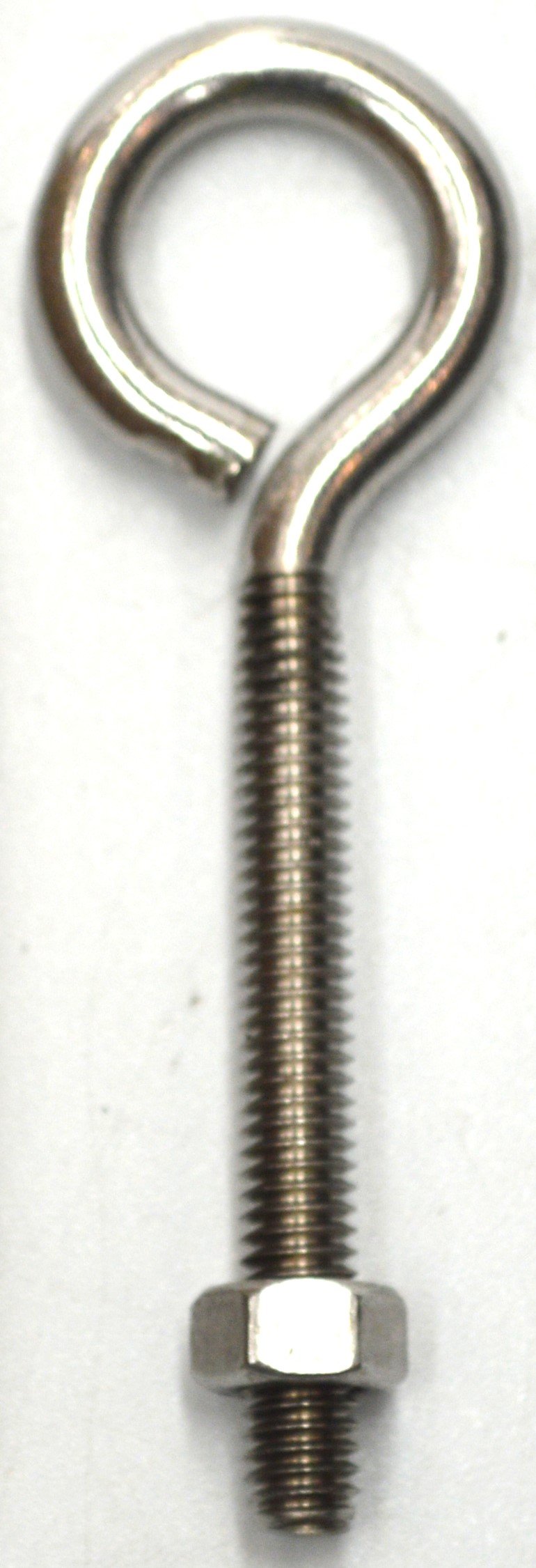 Eye Bolt & Nut - Stainless Steel #5ASS 4 x 5/16 inch Hindley