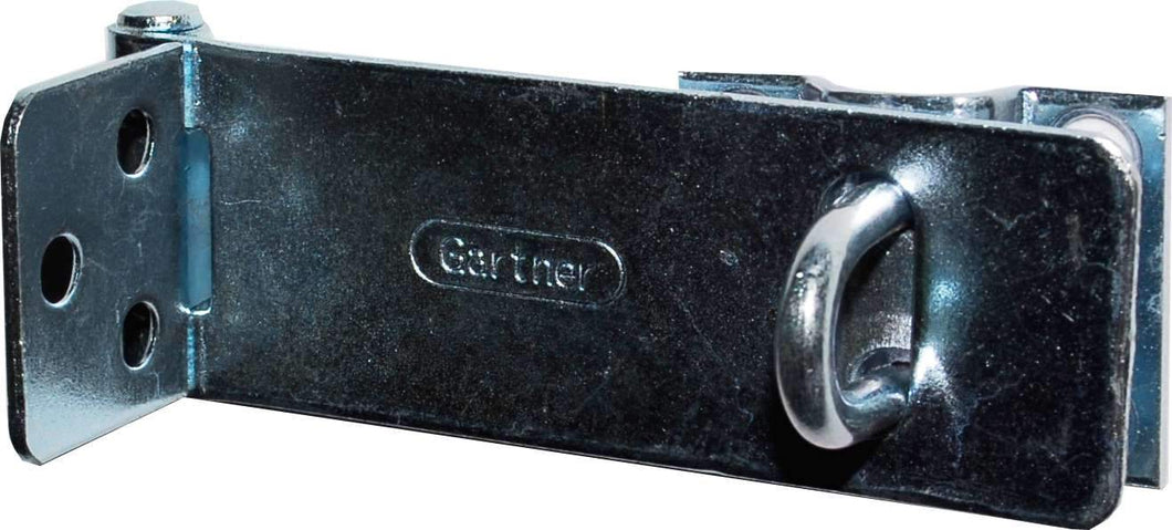 Hasp & Staple - Safety Ptn Galvanised 75mm Gartner