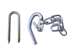 Farm Gate Fastener with Ring & Staple  JP
