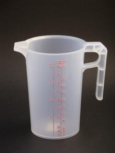Plastic Measuring Jug - Oil Ratio Mix 1L Peak