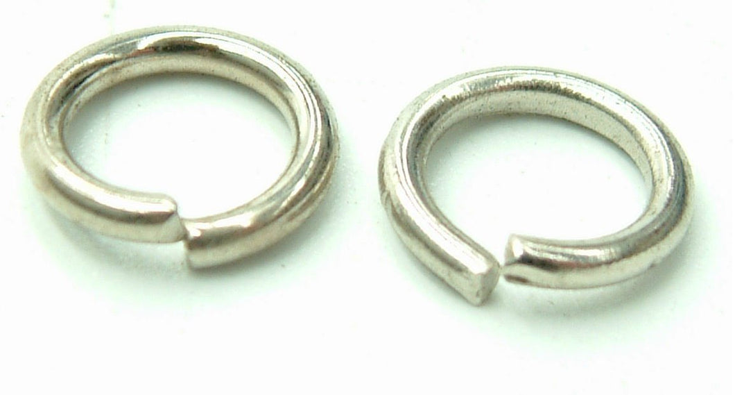 Ball Chain Jump Rings #465 CP - 100 Pack #8 Hipkiss
