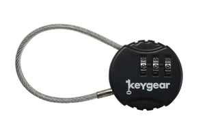 Combo Lock - Black  Key Gear