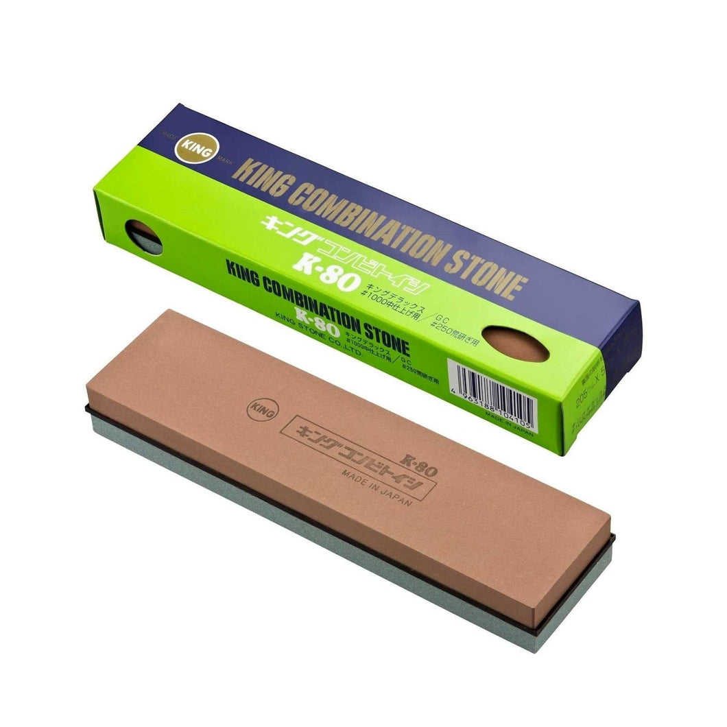 Bench Stone Water Combination #K-80  250/1000g 200mm x 50mm x 25mm King
