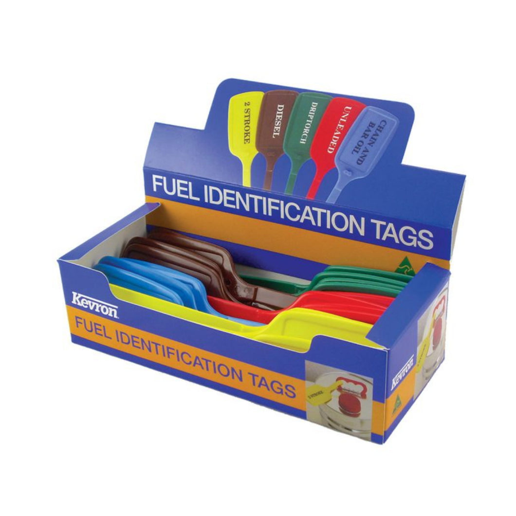 Fuel ID Tags 16-pce Assorted Kevron