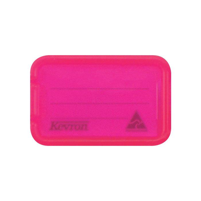 Key Tag Holders W/Label Loose  Hot Pink