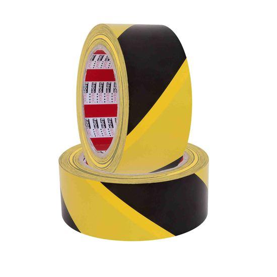 Lane Marking Tape - Yellow/Black 48mm x 33m