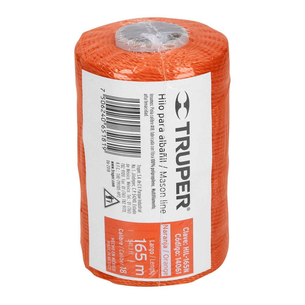 Builders Line - Orange 165m Truper