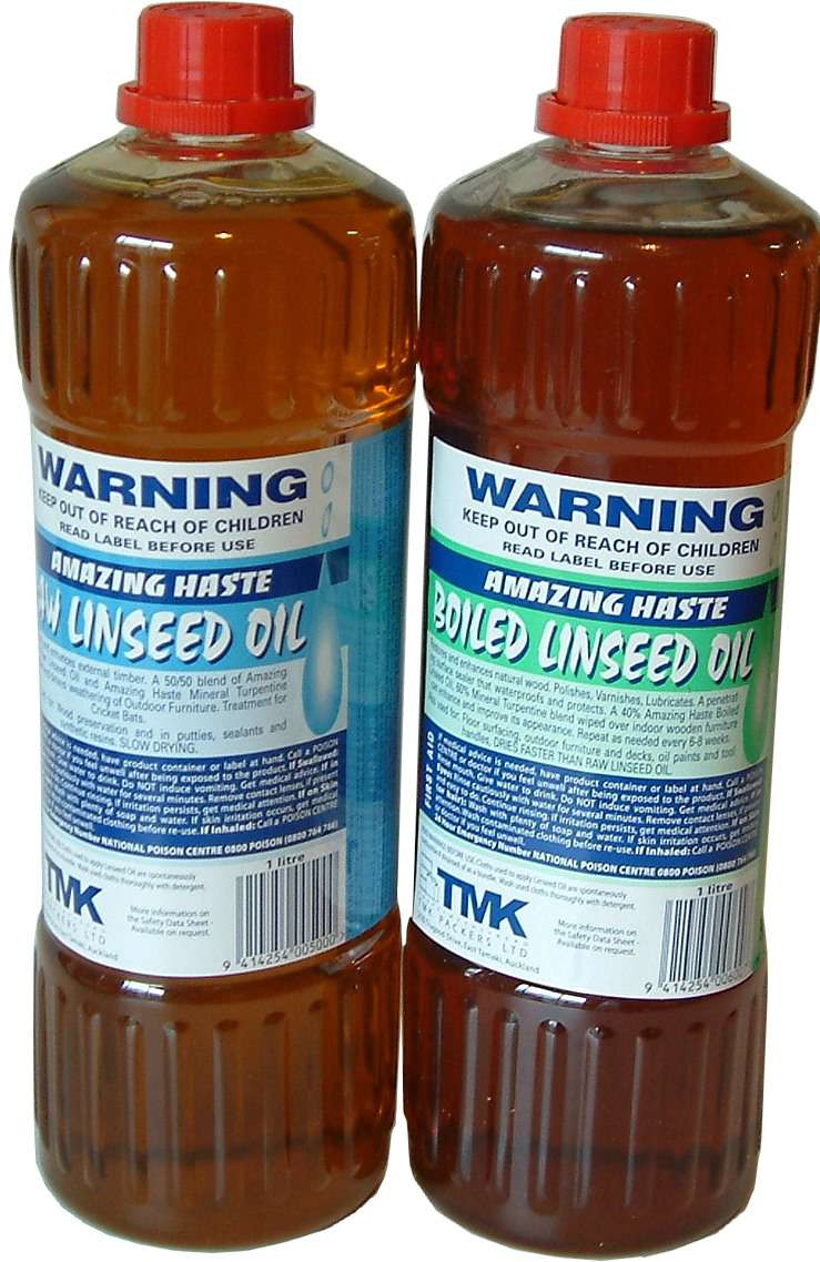 Linseed Oil - Raw 1L TMK