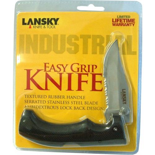 Pocket Knife Easy Grip Stainless Blade Lockback 100mm Lansky