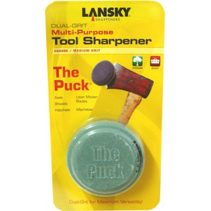 Axe & Garden Tool Sharpener Round -Combination Grit  Lansky