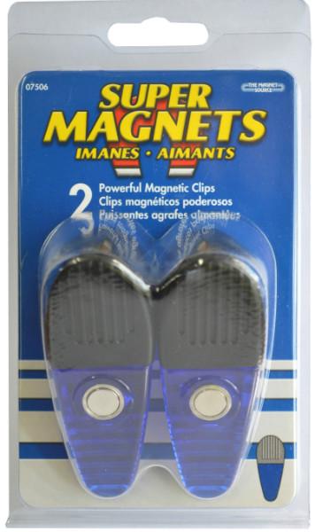 Magnets - Large Plastic Clips 2-pce #7506 Blue