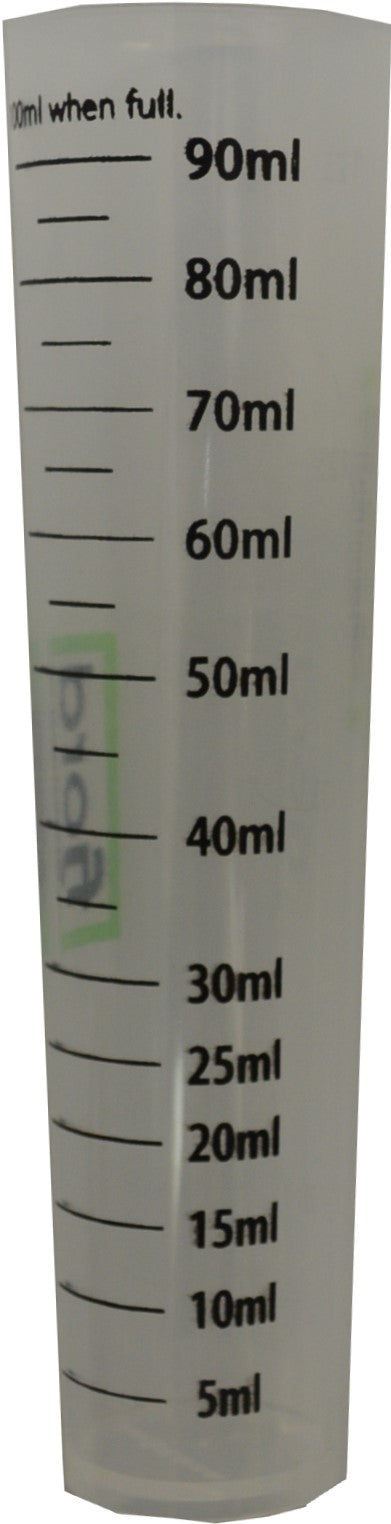 Plastic Measuring Cylinder 100ml Fjord