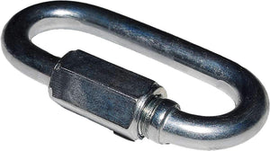 Karabiner Quicklink with Screw Lock Zinc Plated 8mm Xcel