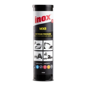 MX8 PTFE Extreme Pressure & High Temperature Grease - Cartridge 450gm Inox