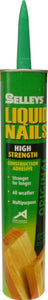 Liquid Nails Cartridge 375ml Selleys