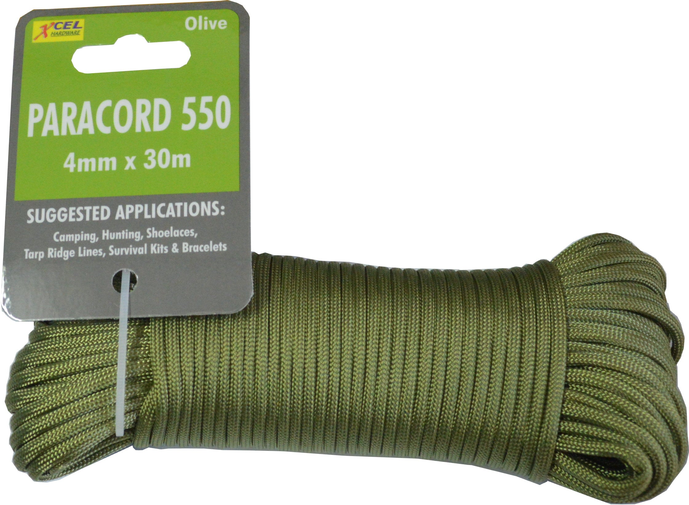 HERCULES Type III Paracord 550 Paracord Rope Parachute Cord, 50' Olive  Green Paracord for Survival Paracord, Survival Cord