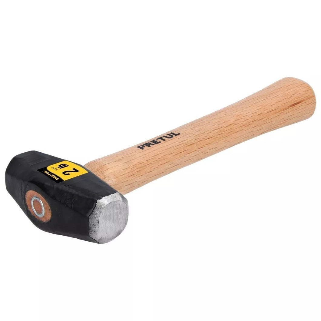 Club Hammer with Wooden Handle 2lb Pretul