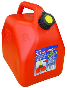 Petrol Container Plastic Red 20 Litre Sceptor