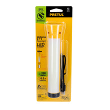 Load image into Gallery viewer, Rechargeable flashlight with emergency lamp 280 lumen - Pretul