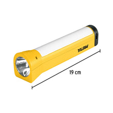 Load image into Gallery viewer, Rechargeable flashlight with emergency lamp 280 lumen - Pretul