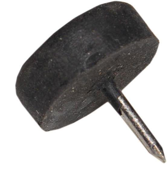 Seat Buffers - Rubber Pin Type 15mm Black