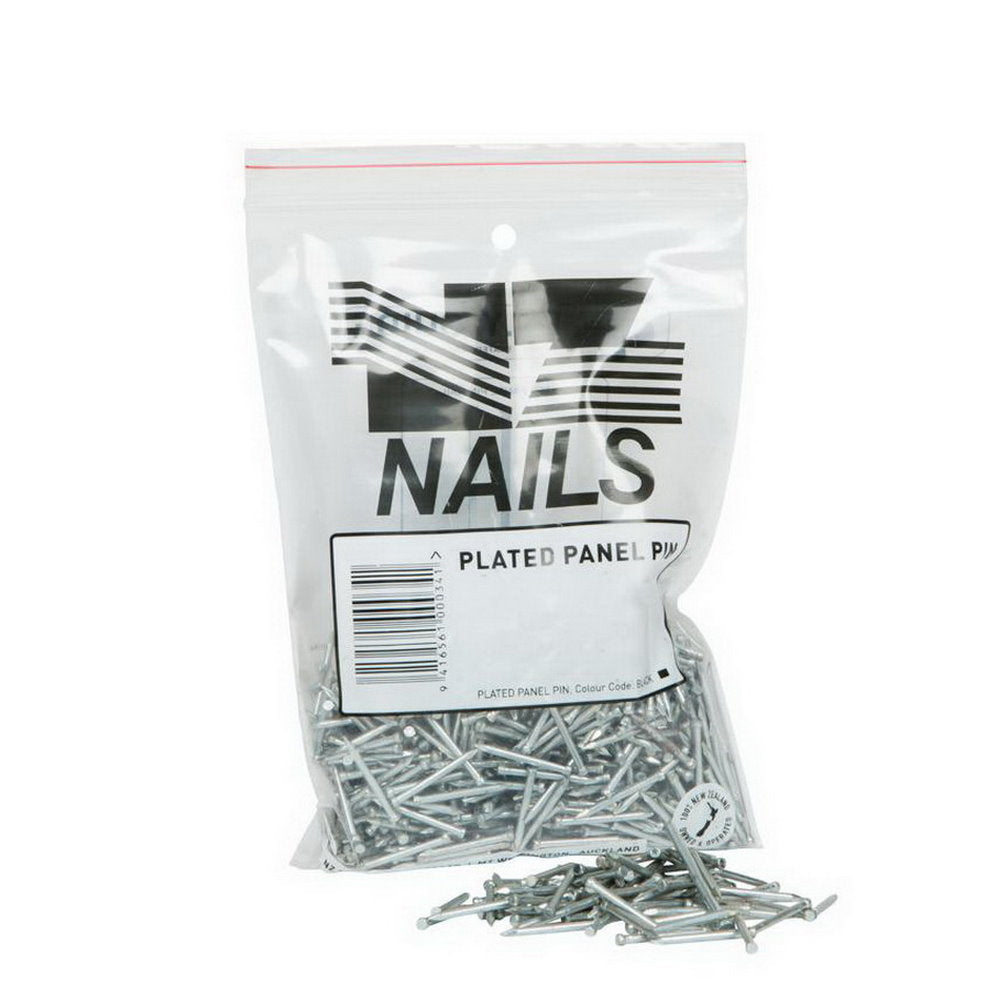 Panel Pins - Plated 250gm 40mm x 1.6mm NZ Nails