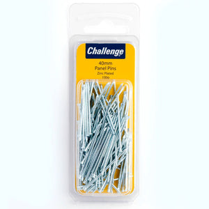 Panel Pins - 100gm Blister Pack 40mm Challenge